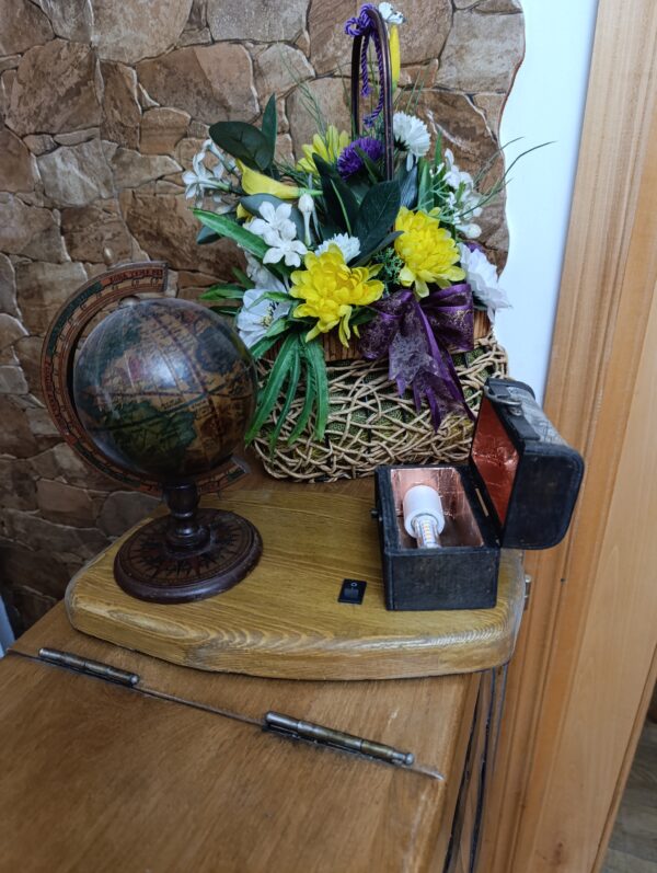 Lampă rustică din lemn-Galileo - imagine 12